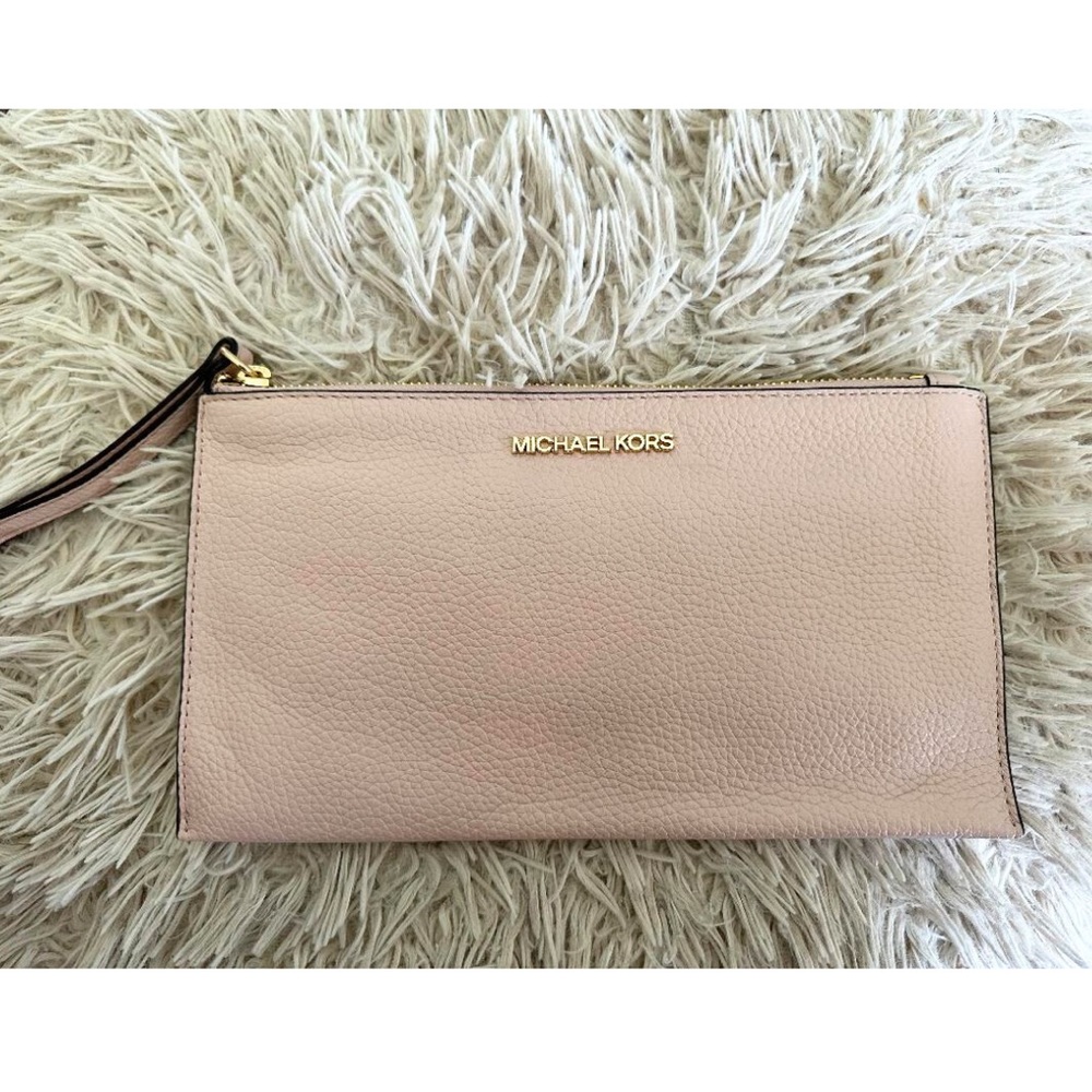 Michael Kors | Large Zip Wristlet - Jet Set
